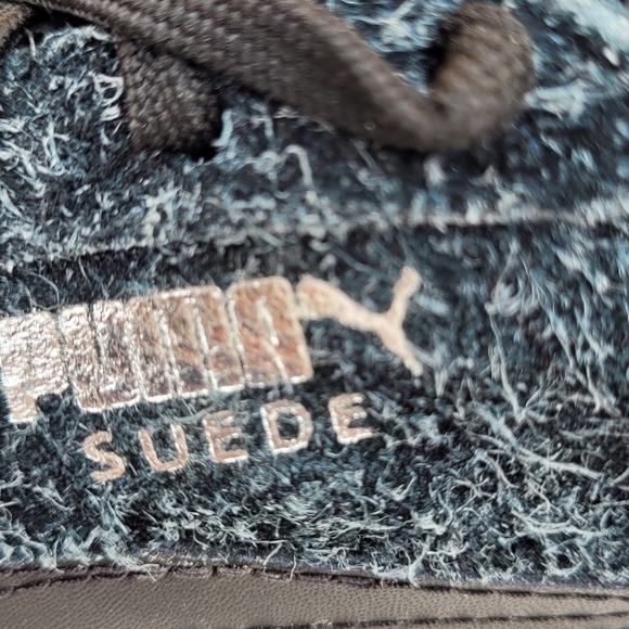 New puma Suede Elemental Hairy Training Women Sneakers Sz 8 - Picture 8 of 14